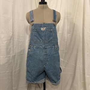 Vintage Cottagecore E.N.U.F Jean Overall Shorts Women's M